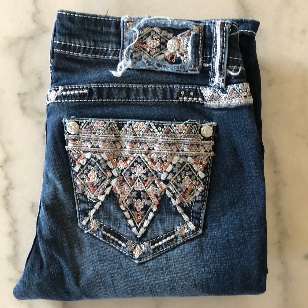 Grace in LA Boot Cut Jeans Size 27